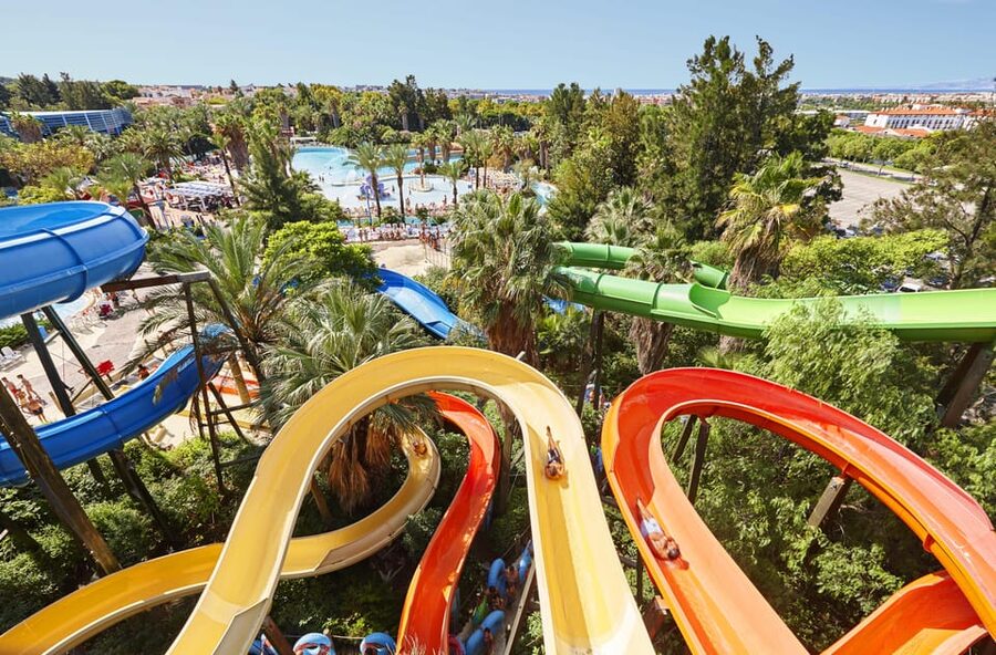 Salou: PortAventura Caribe Aquatic Park 1-Day Ticket - The freefall slide and the thrill rides: where most of the cheering happens