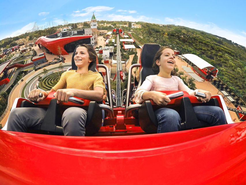 Salou: PortAventura, Ferrari Land, and Caribe Aquatic Entry - Queues and Heat: How to Make This Day Feel Shorter