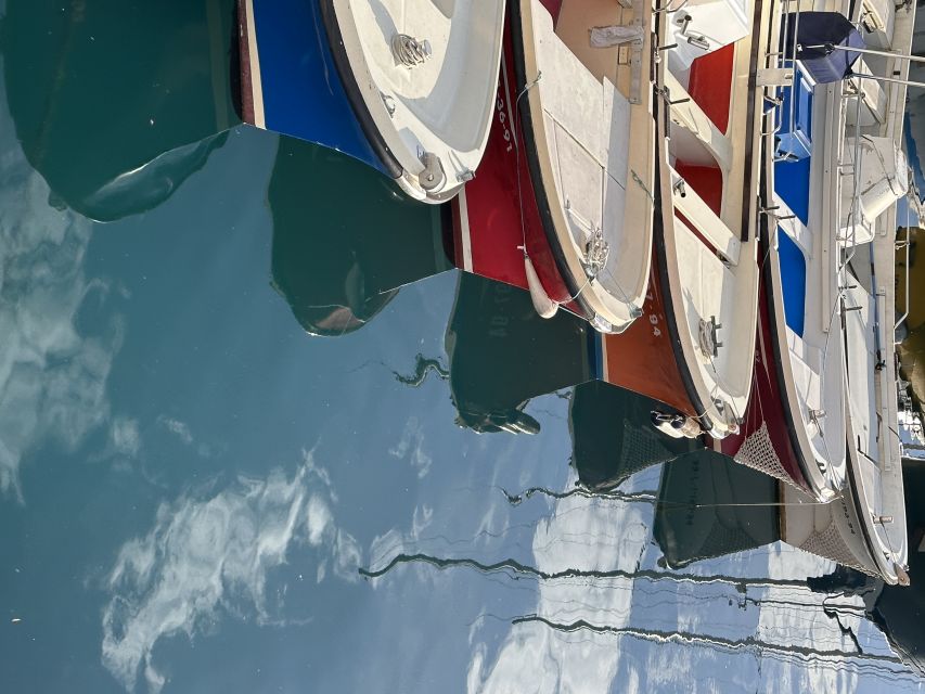 San Sebastian: Sustainable Catamaran Cruise with Audio Guide - Comfort, Drinks, Restrooms, and the Little Boat Rules
