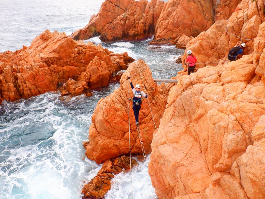 Sant Feliu de Guixols: Climb Via Ferrata Cala del Molí - Guides, confidence, and how the hard parts are managed