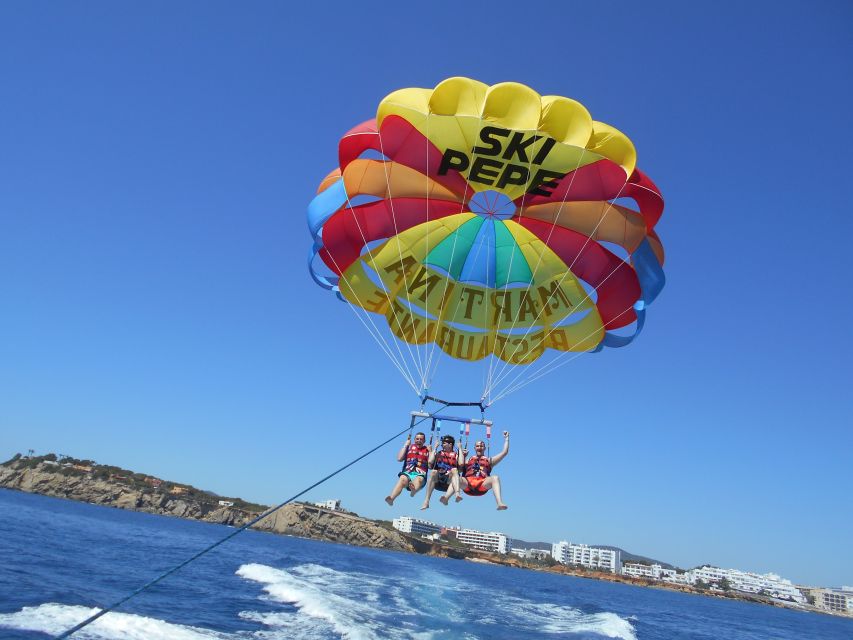 Santa Eulària des Riu: Parasailing Boat Cruise with Drinks - Music, drinks, and crew energy without the hard sell
