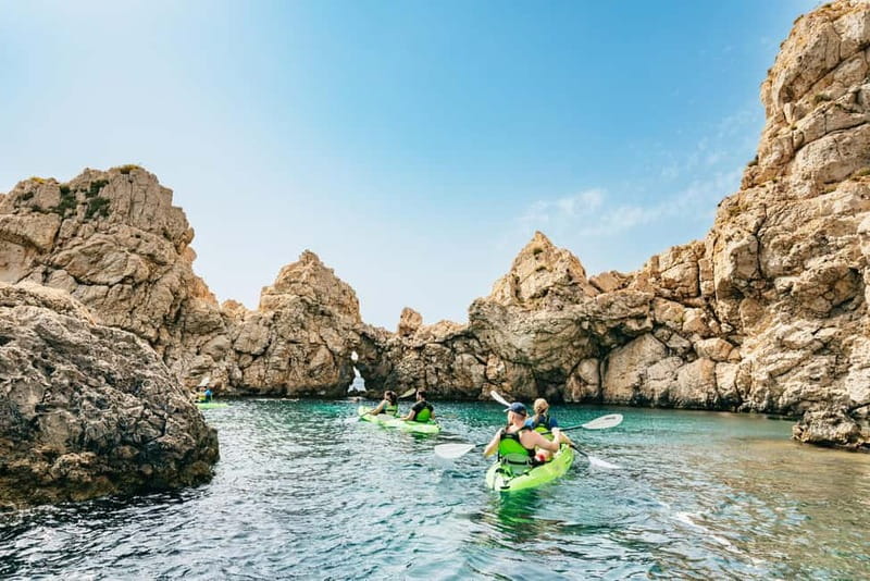 Santa Ponsa: Marine Reserve Kayak Tour - The coastal paddle: cliffs, caves, and why this route feels special