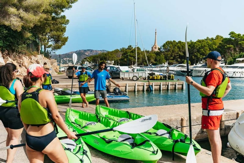 Santa Ponsa: Marine Reserve Kayak Tour - Malgrats Islands marine reserve: swim breaks and snorkeling time