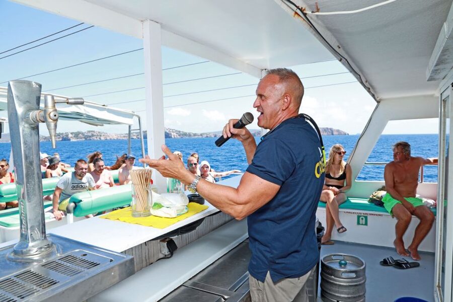 Santa Ponta/Peguera: Dragonera Island Cruise with Swim Stop - The return swim at a bay: clearer, fishier, or just relaxing