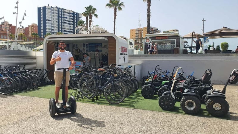 Segway Tour in Málaga: Gibralfaro Castle Port & Bullring - Meeting QQ Bikes by Muelle Uno, where the tour actually starts