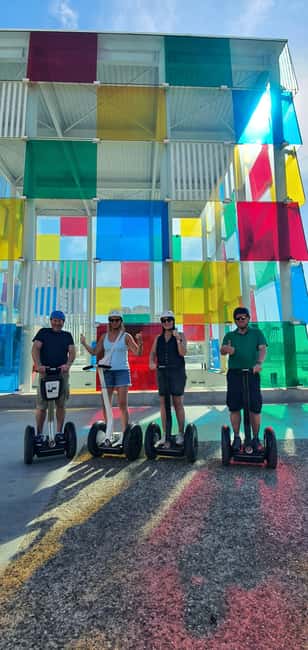 Segway Tour in Málaga: Gibralfaro Castle Port & Bullring - Centre Pompidou Málaga: a fast orientation stop, then on to the hills