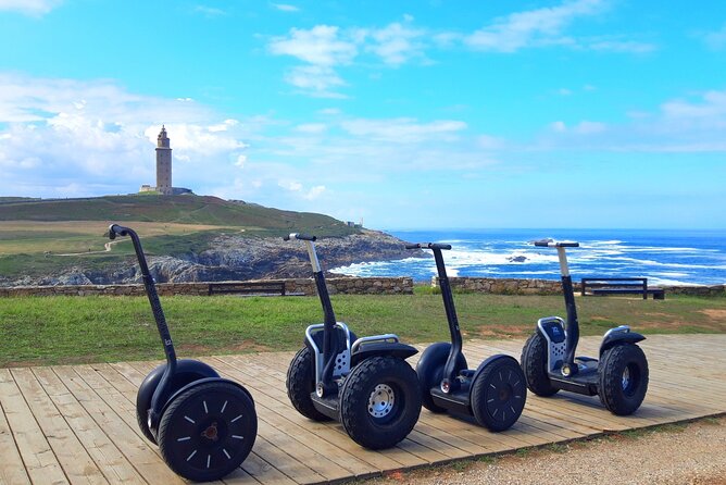 Segway Tour Tower of Hercules - Stop 2: Breogan, a short stop with big meaning