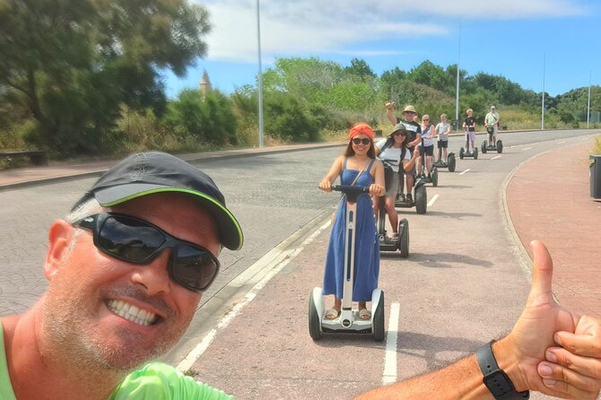 Segway Tour Tower of Hercules - Safety, helmets, and the comfort factor for real bodies