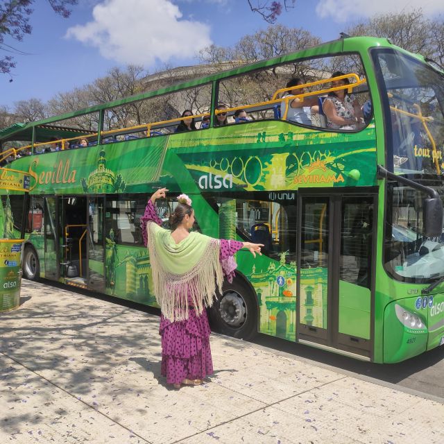 Seville: 2-Day Hop-on Hop-off Bus Ticket - Getting on at Torre del Oro, then building your own Seville day