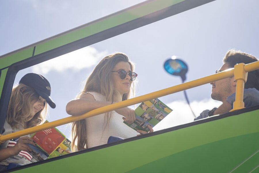 Seville: 2-Day Hop-on Hop-off Bus Ticket - Audio guide, headphones, and the on-board tech reality check