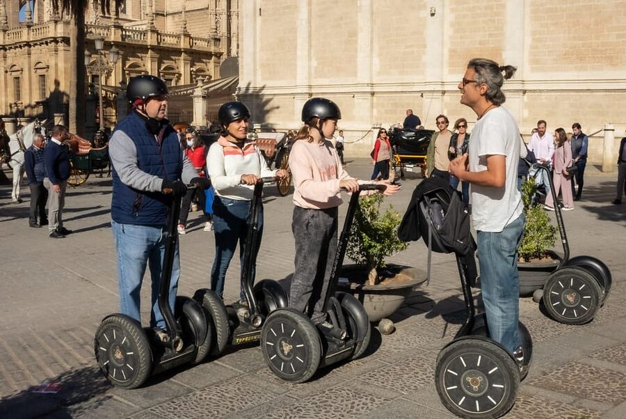 Seville City Tour: 1-Hour Panoramic Segway Tour - Antigua Fábrica de Tabacos Break: Stretch, Hydrate, Reset