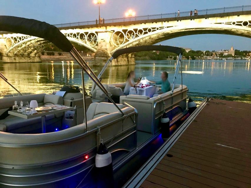 Seville: Exclusive River Boat Tour with Tapas - Duration, pacing, and who should book this Seville boat
