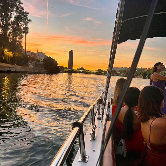 Seville: Guadalquivir River Boat Tour - San Telmo Palace and Puente de San Telmo: Classic Seville Edges