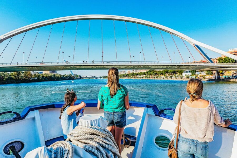 Seville: Guadalquivir River Cruise - Audio guide experience: useful narration, pre-recorded clarity limits