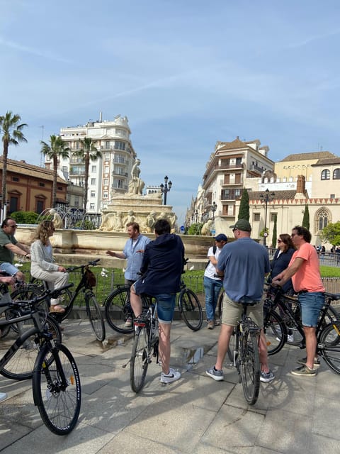 Seville: Highlights City Bike Tour - Alcázar Royal-Palace Views From the Saddle