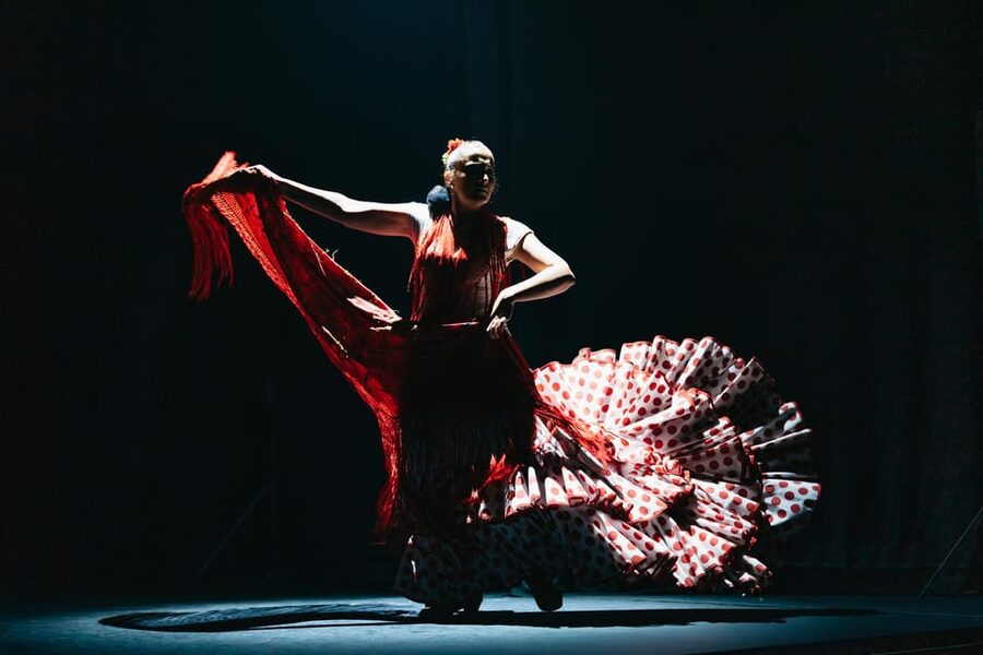Seville: Live Flamenco Dancing Show Ticket at the Theater - What You Will See: Guitar, Singing, Palmas, and Dance Together