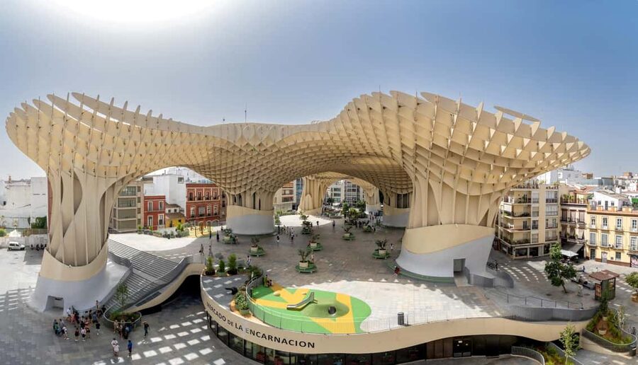 Seville: Setas de Sevilla Entry Ticket - The 250-meter wooden serpentine walk to the 27-meter viewpoint
