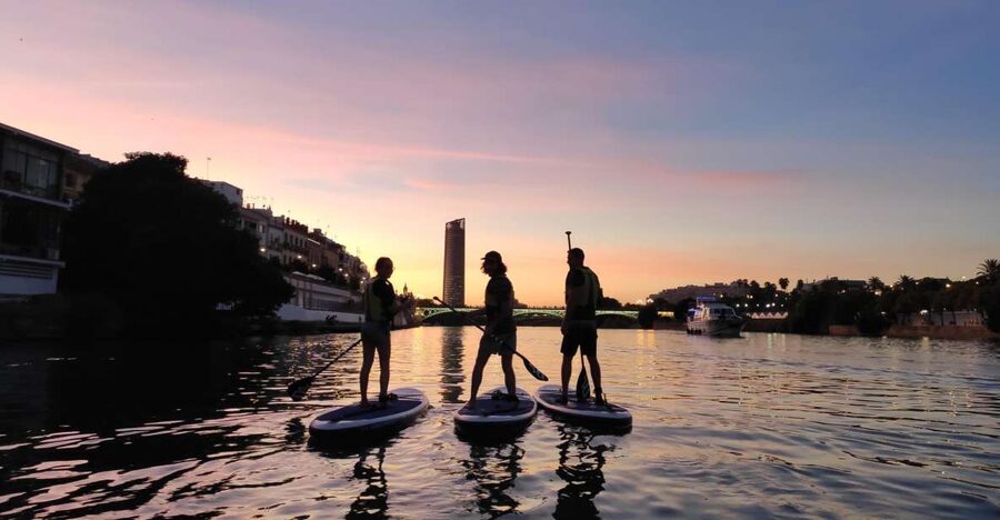 Seville: Sunset and Evening Paddle Boarding Tour - Key Highlights You Should Know