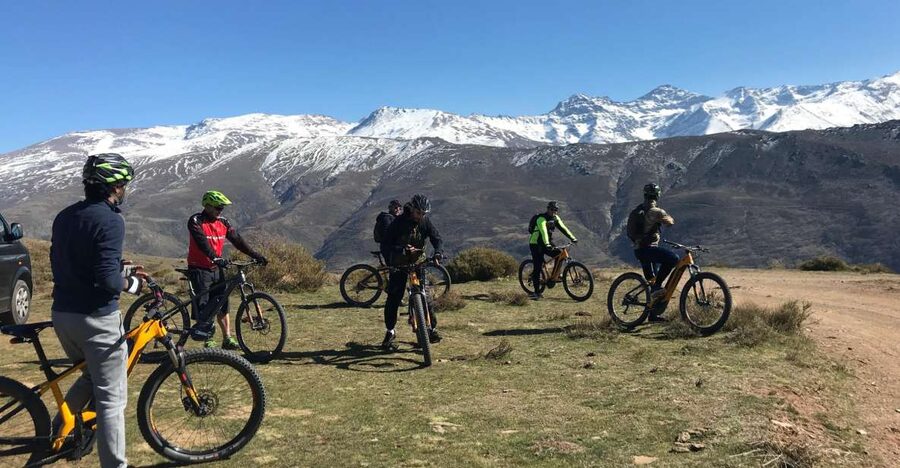 Sierra Nevada Small Group E-Bike Tour - The van ride up: more comfortable than it sounds
