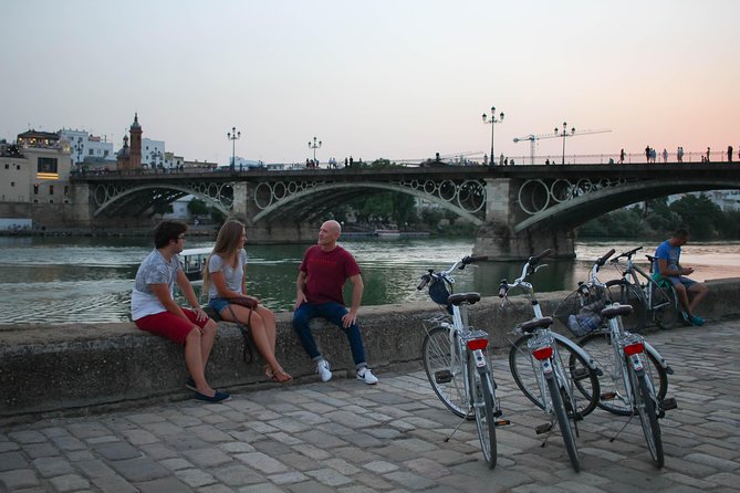 Sunset Guided Bike Tour in Seville - Torre del Oro: the river tower that explains Seville’s port past