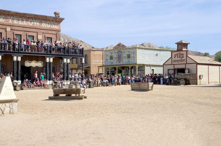 Tabernas: MiniHollywood Oasys Entry Ticket & Optional Buffet - Carriage Museum and Cactus Garden: small stops that add up
