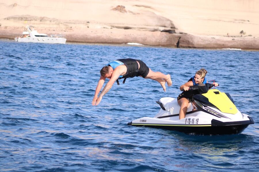 Tenerife: Jet Ski Guided Tour with Optional Photo Service - Meeting the Team at the Tenerife Dock, Then Getting Moving