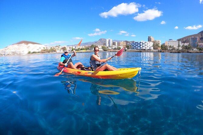 Tenerife: Kayak and snorkel with marine life safari - Paddle time along Tenerife’s cliffs, with a nature stop near Cave of Pal Mar