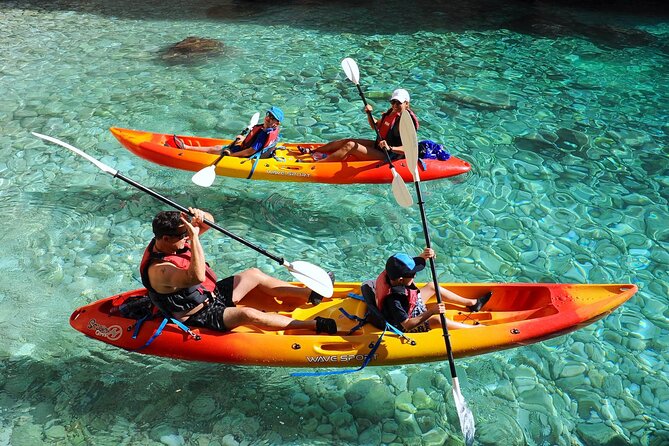 Uncharted Caves & Snorkelling Heaven: Cala Granadella Kayak Tour - Stop 1: Playa La Granadella, your launch pad and orientation moment