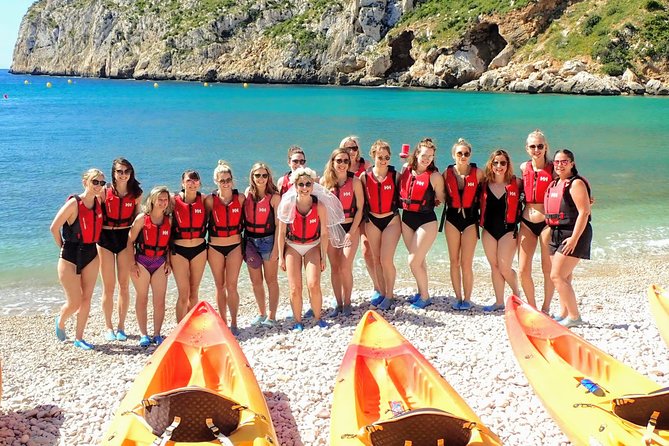 Uncharted Caves & Snorkelling Heaven: Cala Granadella Kayak Tour - Guides, group size, and safety on real Mediterranean water