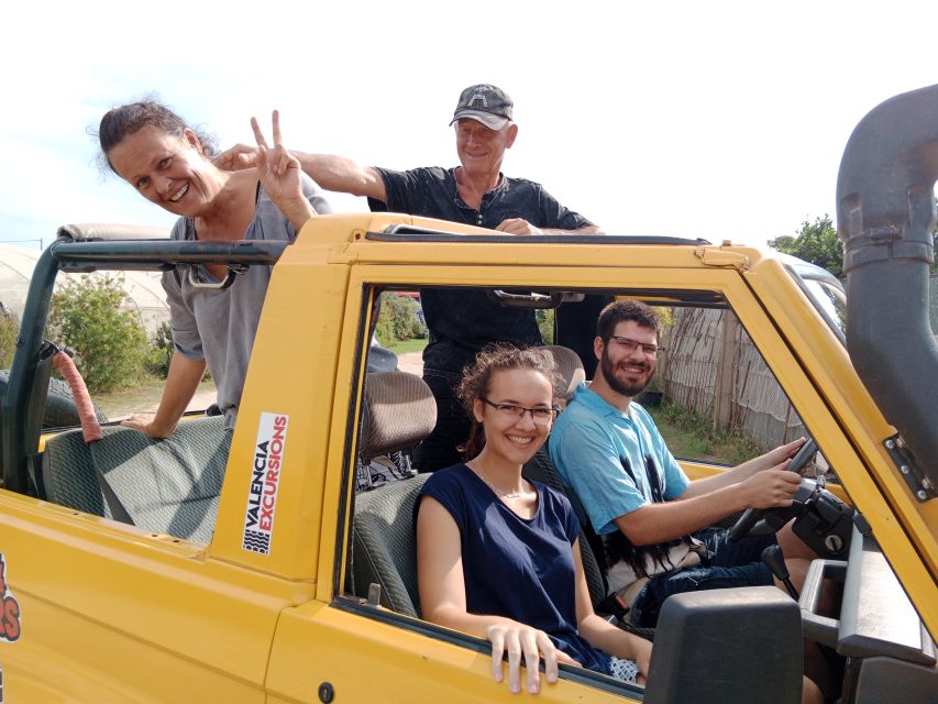 Valencia: Albufera Jeep and Boat Tour - Open-Roof Jeep Time: Driving Options and Real-World Comfort
