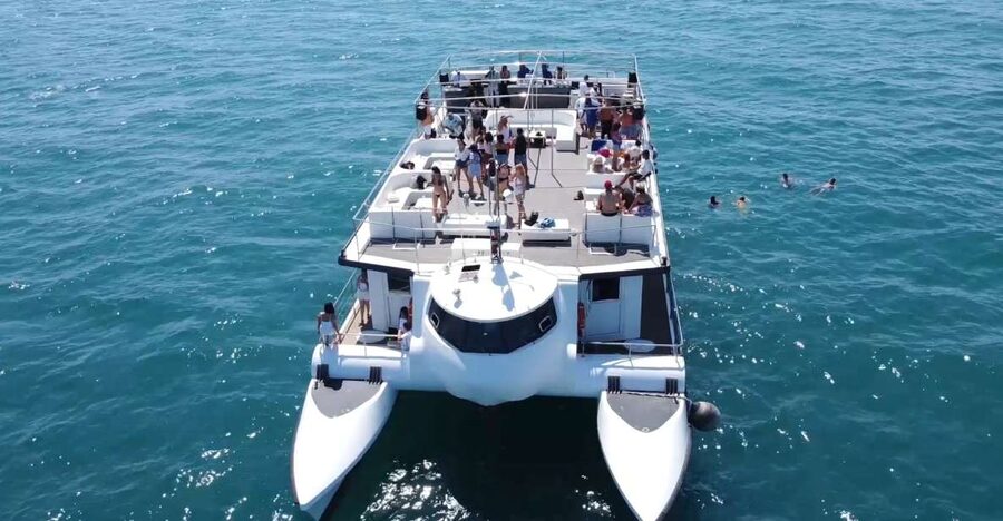 Valencia: Catamaran Cruise, Paella Lunch and Swim Stop - Port Saplaya Swim Stop: The Part Everyone Talks About