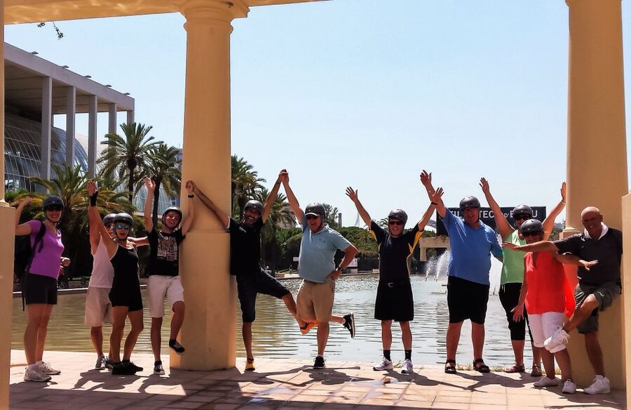 Valencia: City Highlights Guided Bike Tour - Valencia Cathedral and Torres de Serranos: monuments that define the skyline