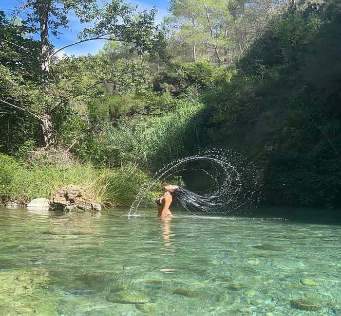Valencia: Montanejos Thermal Spring & Girlfriend Waterfall - Salto de la novia, the waterfall swim that changes the day