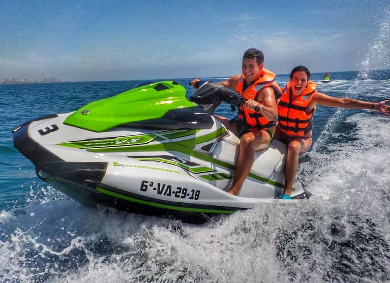 Valencia: Pobla de Farnals Jet Ski Rental, Photos, and Beach - Jet Skiing from Pobla de Farnals Marina: what the start feels like