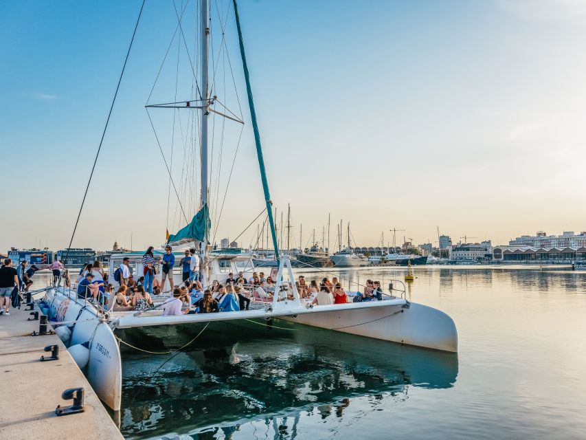 Valencia: Sailing Catamaran Cruise with Sunset Option and DJ - Seating and comfort: nets, cushioned spots, and how to choose