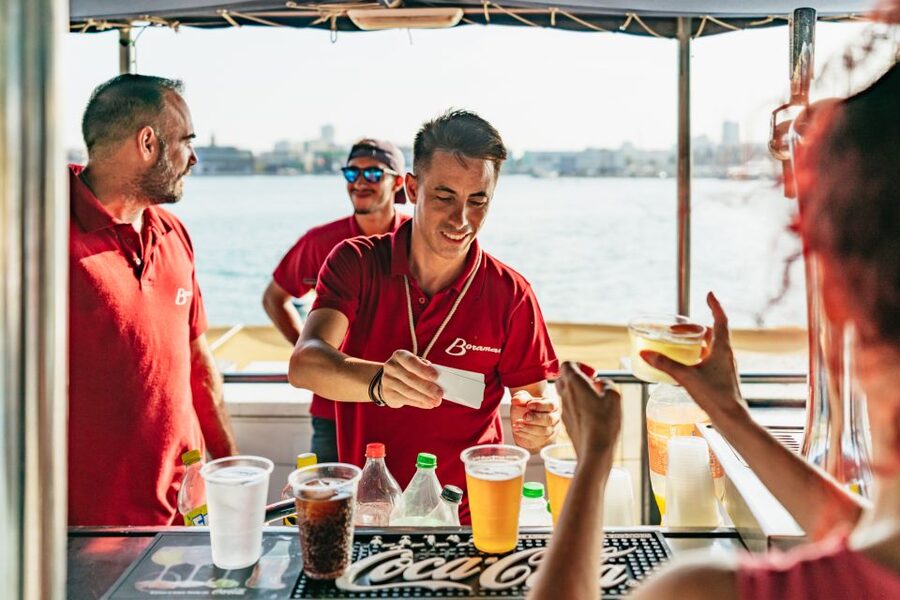 Valencia: Sunset or Daytime Catamaran Cruise with Drink - What the cruise route feels like on the water
