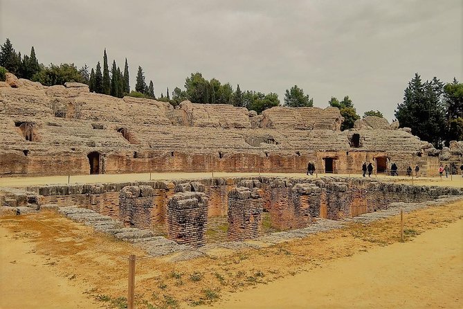 Visit to Italica Roman Ruins Tour tickets included - The Amphitheater Stop That Actually Makes You Look Up