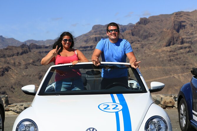 Vw Beetle Convertible Island tour Discover the island on a different way - Stop 2: Mirador El Guriete, the “fortless” viewpoint payoff